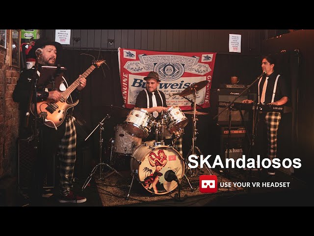 LATIN ROCK CUMBIA SKA BAND - SKANDALOSOS IN VIRTUAL REALITY