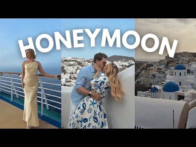 HONEYMOON DIARIES: CRUISING TO SANTORINI 🇬🇷