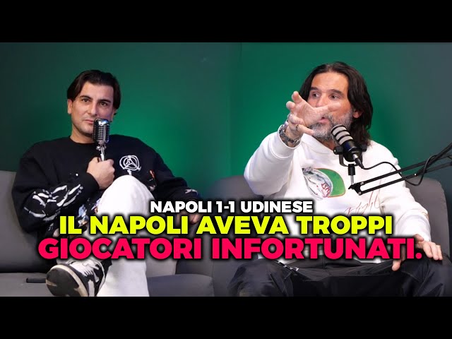 Lele Adani e Ventola Analizzano Napoli vs Udinese ''IL PAREGGIO E DA PRENDERE PER IL NAPOLI''