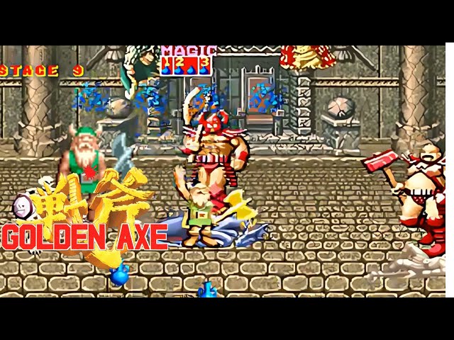 Golden Axe - Gilius Thunderhead (Arcade/1989) 4k 60FPS