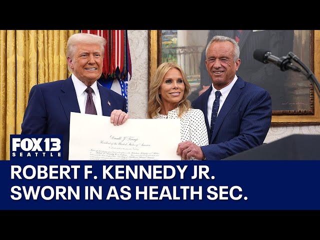 Robert F. Kennedy Jr. sworn in as President Trump’s health secretary