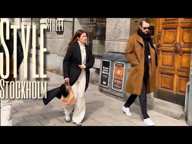 +10°C Spring in Stockholm | How to Dress Scandinavian | European Street Fashion | Street Style