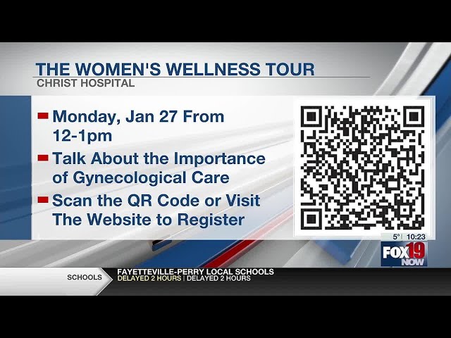 Christ Hospital hosting virtual lunch and learn: 'The Women's Wellness Tour'