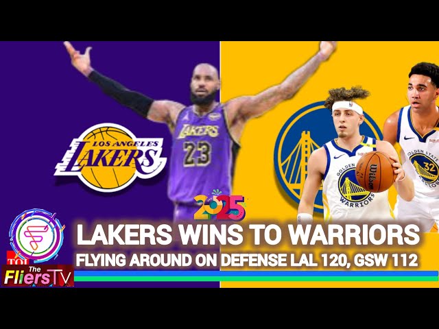 LAKERS  120 WINS OVER WARRIORS 112 | Feb 6 2025