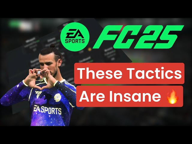 The Best Post Patch FC25 Attacking Custom Tactics| FC25 4312 To 4132 Is Insane Must Try Both Gen