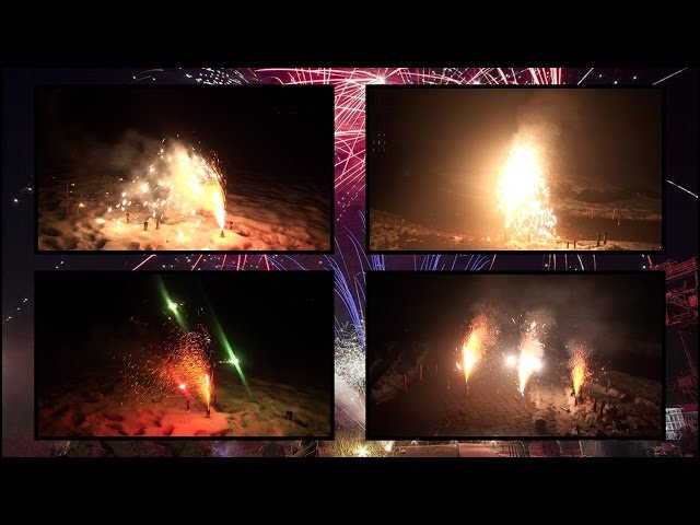 Ältere Fontänen Zünden // Rückblick Silvester 2014 // Feistel, Silberhütte uvm.