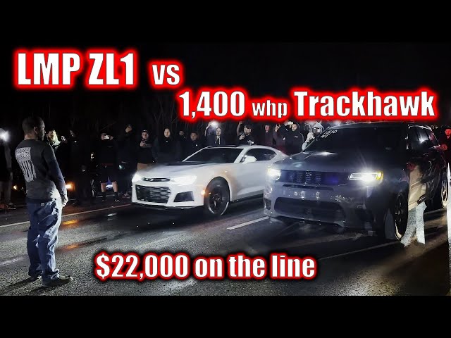 LMP ZL1 vs 1,400whp Jeep Trackhawk