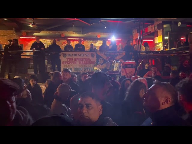 Iration Steppas playing 'Mr Marshall' Dubplate @ 2Funky Leicester Boxing Day 2022