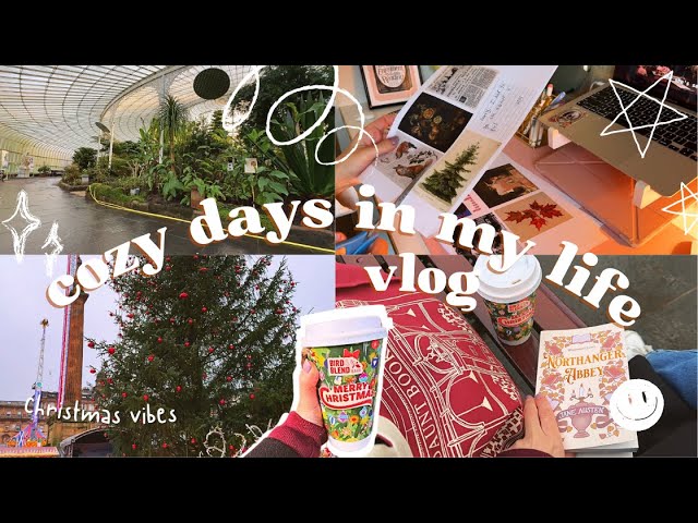 cozy days in my life in Scotland | christmas market, reading & more VLOG