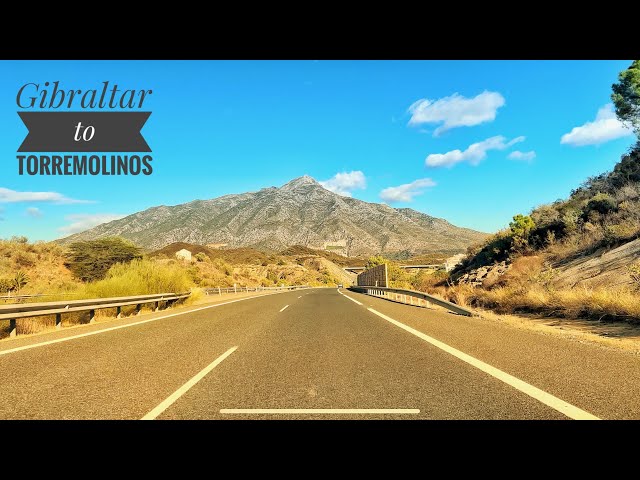 [4k][HDR] Gibraltar to Torremolinos (AP-7)