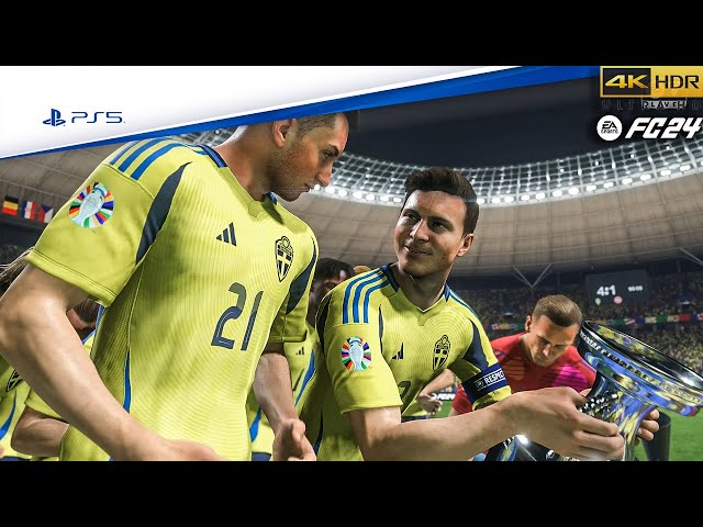 EA SPORTS FC™ 24 | Sweden v Denmark | UEFA Euro 2024 Final [4K HDR/PS5]