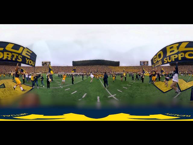 Michigan Gameday in VR