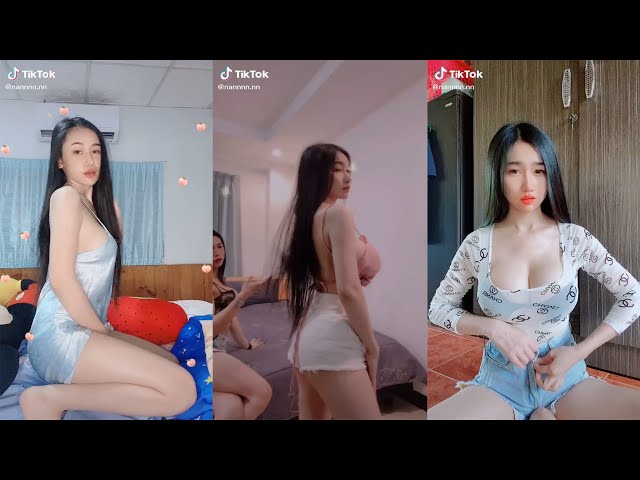 Hot Thailand Girls Boobs challenge TikTok Compilation of Dancer ( @nannnn.nn ) #66