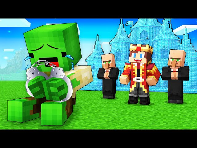 Why Did JJ King Kick Mikey Out Of The Kingdom in Minecraft? / Maizen Minecraft