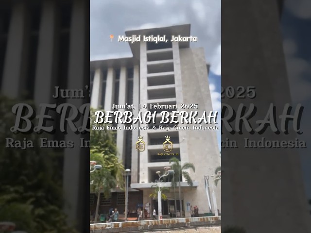 Jum’at Berkah Raja Emas Indonesia