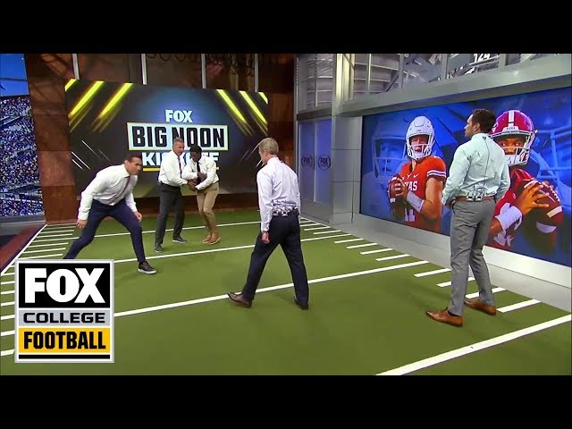 Urban Meyer explains run-pass option in incredible detail | BIG NOON KICKOFF | FOX COLLEGE FOOTBALL