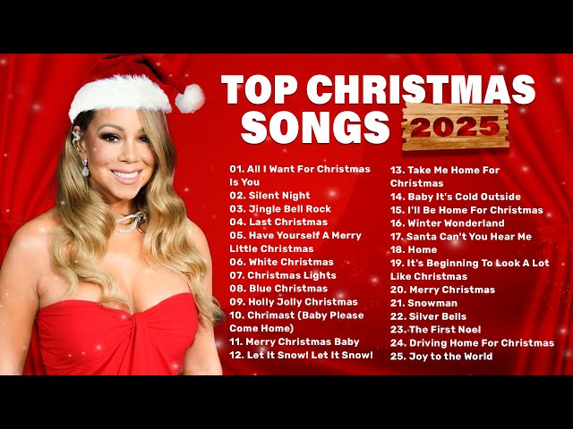 Merry Christmas 2025 🎷 Top Christmas Songs of All Time 🎄🎅🏼🎁 Christmas Songs Playlist 2025