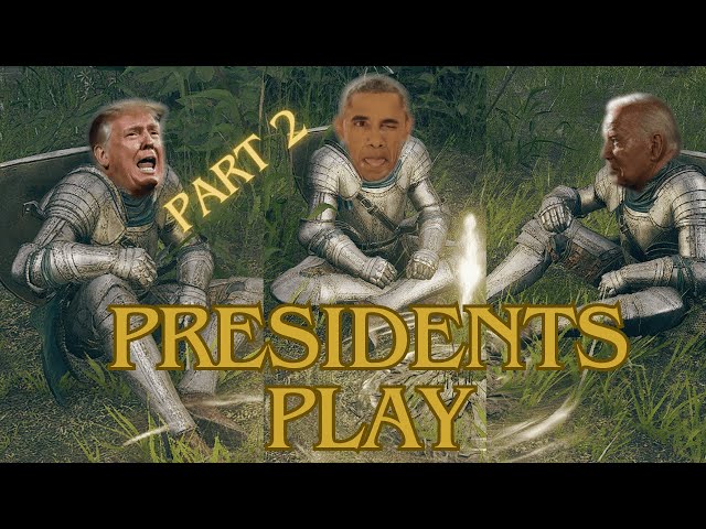 Trump, Biden and Obama Play Elden Ring Together Part 2 | AI US Presidents Play | The Tutorial