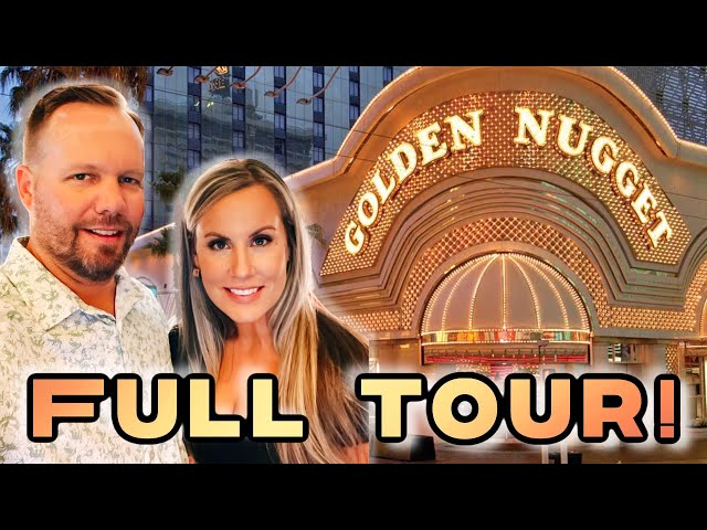 This VEGAS Hotel and Casino has more than you realized!  #goldennugget #Vegas #walkingtour