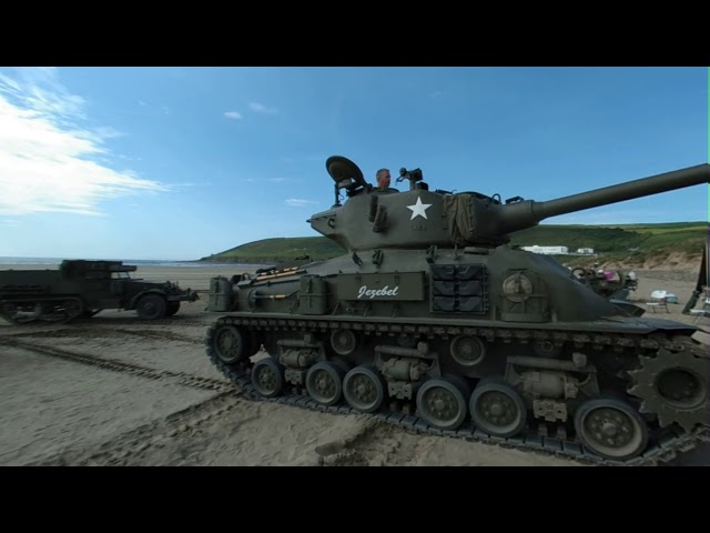 Lenovo Mirage Camera Test - Tank on Saunton Sands Beach