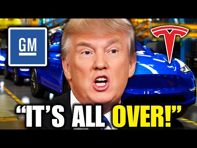 HUGE NEWS!  Trump Issues Shocking Warning to Halt All EV Production!