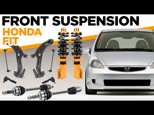 How to Replace ALL of Front Suspension on Honda Fit/Jazz 2002-2008