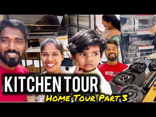 Our Kitchen Tour 😍 | Sangeetha Vinoth | Home Tour Part 3