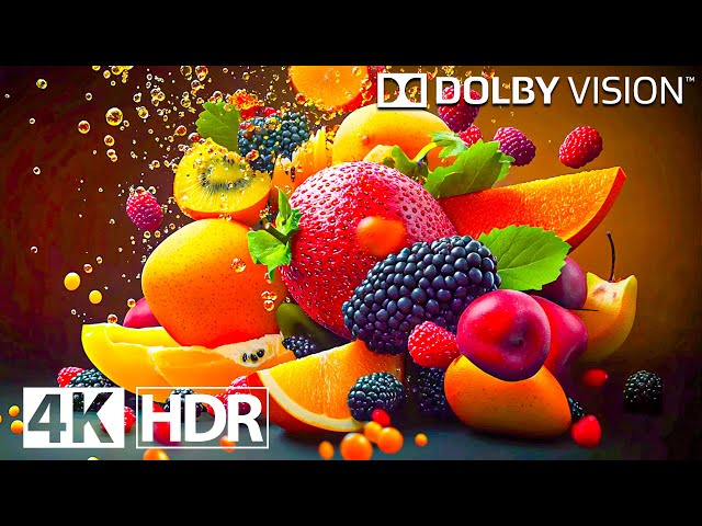 Best of Dolby Vision 4K HDR 120fps - Finest Fruit 4K