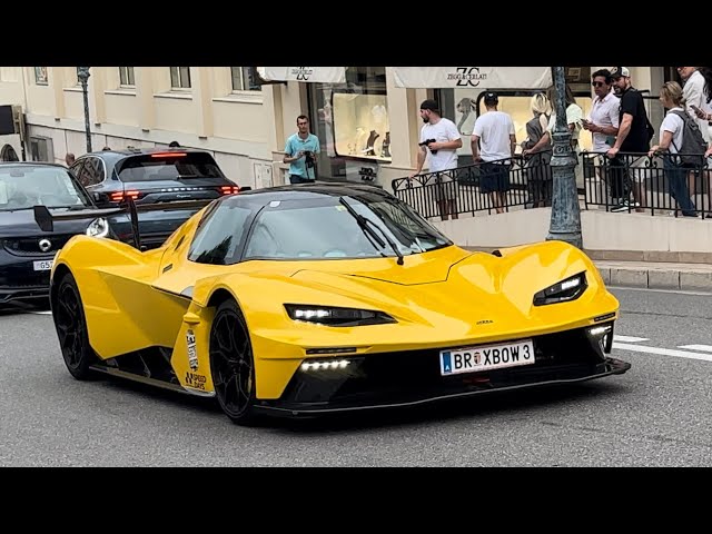 SUPERCARS TRAFFIC IN MONACO TOP MARQUES June9,2023 KTM X-Bow #bugatti #ferrari #monaco #supercars