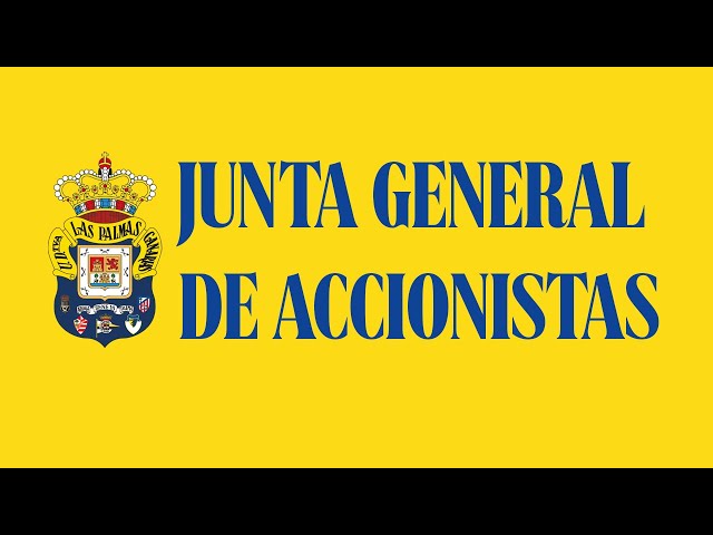 Junta General de Accionistas 2024 | UD Las Palmas