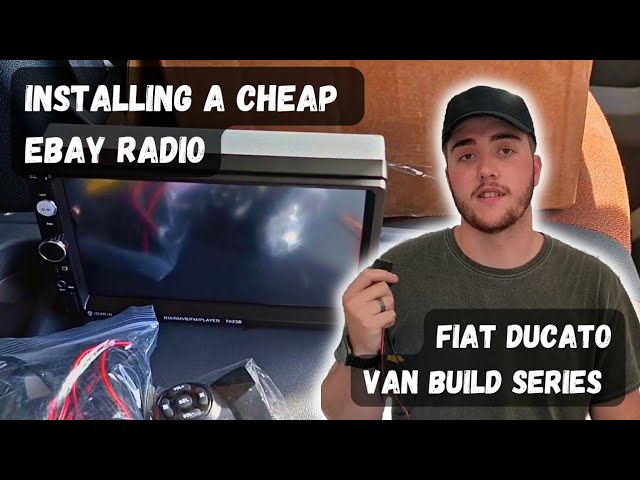 DIY CHEAP eBay Radio Install - Fiat Ducato CAMPER Conversion