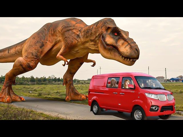 New Hollywood Movie (2024) Dinosaur Attack | T-rex Vs Anaconda | Jurassic Park| Dinosaur