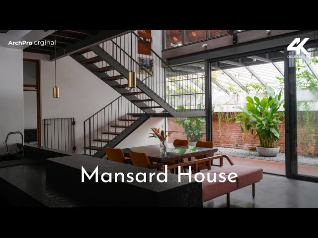 Inside a 2500 Sq. Ft. 3-Bedroom Home in Kochi | The Mansard House | Home Tour | @ArchPro  | 4K | HDR