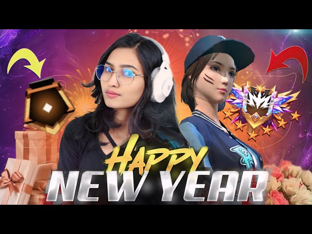 🔴[LIVE] New Year New Victories🔥 Free Fire Live With Sanya🔥#facecam  #freefire #girlgamer #classyff