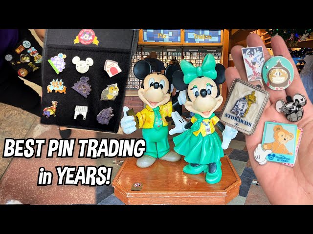 BIG Disney Springs Pin Trading Update | Cast Lanyards Return & Rare Pins Await!