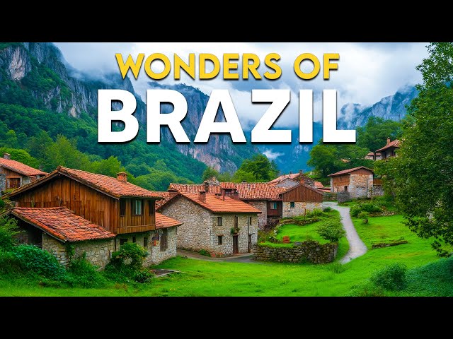 Wonder of Brazil 🌍 The Most Beautiful Places To Visit In The Brazil 🌙 Travel Video 4K