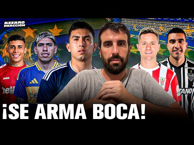 SE ARMÓ BOCA EN EL MERCADO DE PASES (VELASCO, ANDER HERRERA, COSTA, BATTAGLIA) / AZZARO REACCIÓN