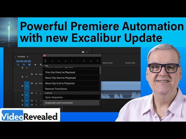 Powerful Premiere Automation with new Excalibur Update