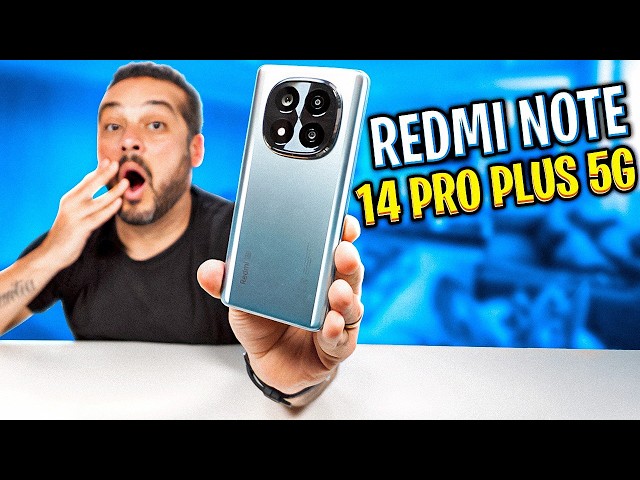 O NOVO TOP DE LINHA DA REDMI!!! CAMERA DE 200MP E SNAPDRAGON!!! XIAOMI REDMI NOTE 14 PRO PLUS!!!