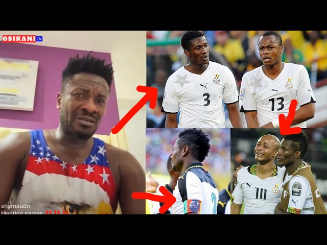 ASAMOAH GYAN ANGRILY REVEALS BLACK STARS CAPTAINCY & DEDE AYEW ISSUES + KUDUS, PARTEY & ALL TRANSFER