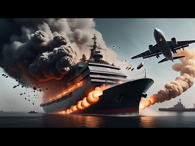 30 minutes ago! Ukraine's deadliest armed plane destroys Russian aircraft carrier - Arma 3