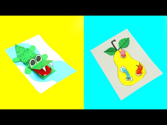 Ideas DIY cards so Easy with paper  || DIY Craft || Crafts for kids || Beecrafts