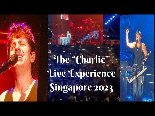 Charlie Puth -“Charlie” The Live Experience Singapore 10 Oct 2023 4K