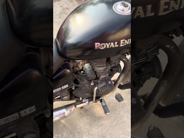 Royal Enfield Thunderbird 350 Exhaust note 🏍️ #automobile #RE #royalenfield #thunderbird350