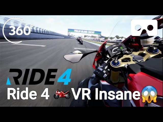 360 Video | RIDE 4 in FIRST PERSON is INSANE PS5