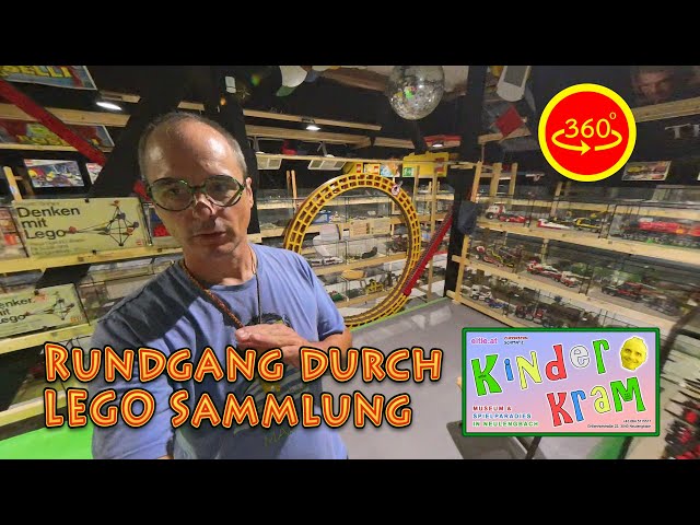 ein 360° Video Rundgang durch LEGO-Sammlung des eitle Kinderkram Sommerfreude 2024 - LY-00532