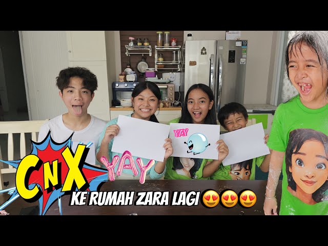 MALU MALU yang berubah jadi MALU MALUIN | CnX ke Rumah Zara Cute lagi yeaaayy