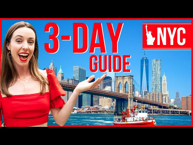 Your Perfect Weekend Guide to NYC (BEST 3-day Itinerary)!