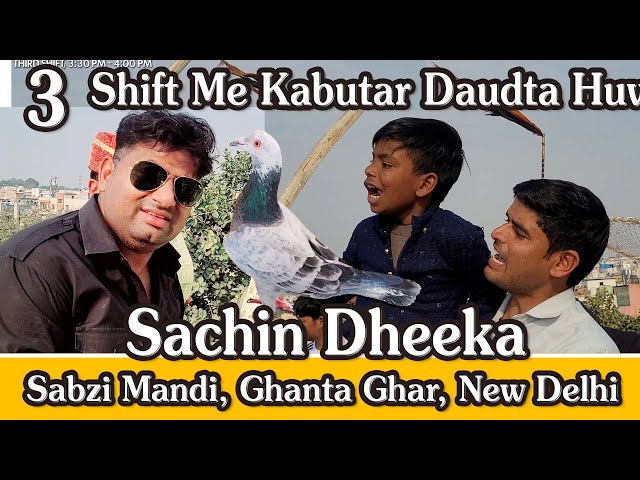 Sachin Dheeka Ji Ka Unique Shok, 3 Shift Me Kabutar Udta Huwa