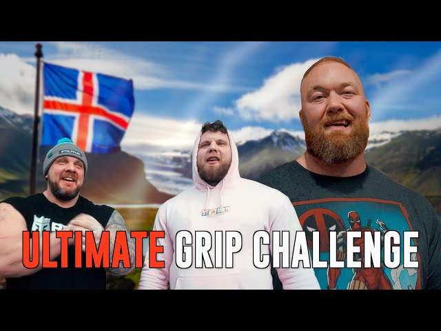 Unbelievable Grip Strength Challenge | Hafthor Bjornsson